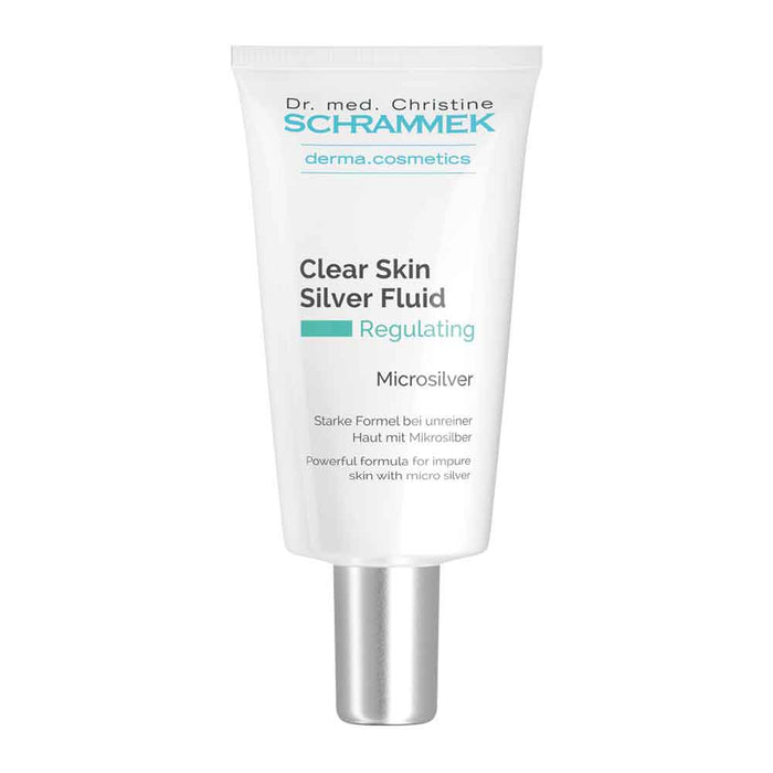 Clear skin silver fluid